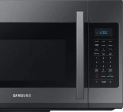Samsung ME19R7041FG 1.9 Cu. Ft. Over-the-Range Microwave With Sensor Cooking In Black Stainless Steel -Kitchenware Sales Shop samsung me19r7041fg 7