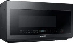 Samsung ME21M706BAG 2.1 Cu. Ft. Over-the-Range Microwave With Sensor Cooking In Fingerprint Resistant Black Stainless Steel -Kitchenware Sales Shop samsung me21m706bag 2