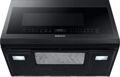 Samsung ME21M706BAG 2.1 Cu. Ft. Over-the-Range Microwave With Sensor Cooking In Fingerprint Resistant Black Stainless Steel -Kitchenware Sales Shop samsung me21m706bag 6