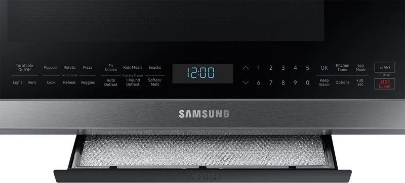 Samsung ME21M706BAS 2.1 Cu. Ft. Over-the-Range Microwave With Sensor Cooking In Fingerprint Resistant Stainless Steel 3 Samsung ME21M706BAS 2.1 Cu. Ft. Over-the-Range Microwave With Sensor Cooking In Fingerprint Resistant Stainless Steel - Image 3