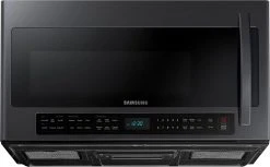 Samsung ME21R7051SG 2.1 Cu. Ft. Over-the-Range Microwave With Sensor Cooking In Fingerprint Resistant Black Stainless Steel -Kitchenware Sales Shop samsung me21r7051sg 12