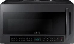 Samsung ME21R7051SG 2.1 Cu. Ft. Over-the-Range Microwave With Sensor Cooking In Fingerprint Resistant Black Stainless Steel