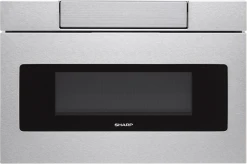 Sharp SMD3070ASY | 30" Hidden Controls, Flushmount Microwave Drawer - Stainless Steel