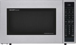 Sharp SMC1585BS 1.5 Cu. Ft. Convection Microwave, Built In Or Countertop - Stainless Steel