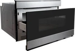 Sharp SMD2489ES | 24" Hidden Controls, Flushmount Microwave Drawer, Wifi - Stainless Steel, Wave2Open Door -Kitchenware Sales Shop smd2489es 24 hidden controls flushmount microwave drawer wifi stainless steel wave2open door 7