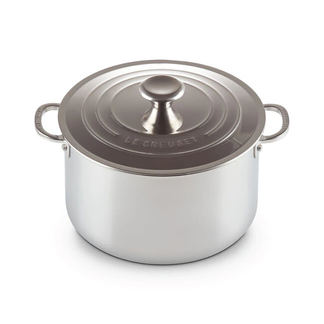 Le Creuset Signature Stainless Steel Stockpot 3 Le Creuset Signature Stainless Steel Stockpot - Image 3