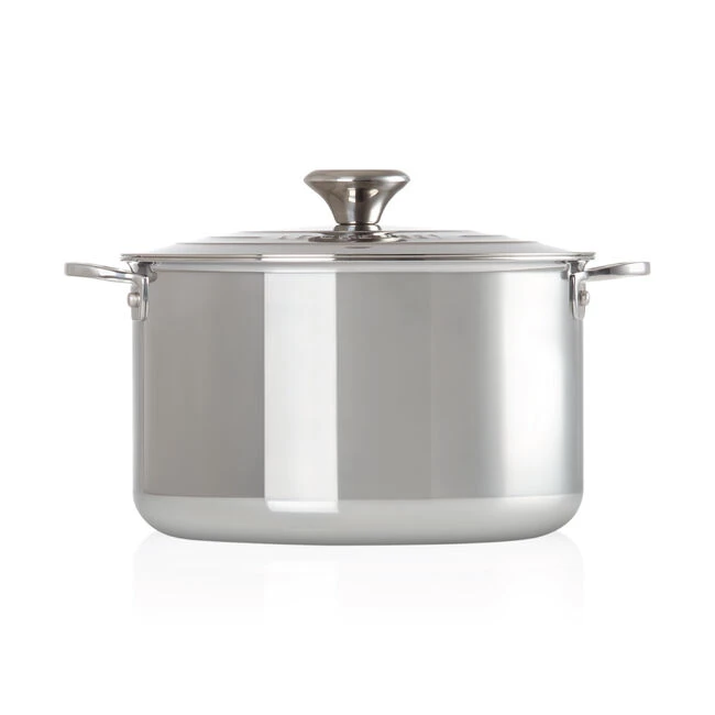 Le Creuset Signature Stainless Steel Stockpot 4 Le Creuset Signature Stainless Steel Stockpot - Image 4