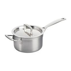Le Creuset Classic Stainless Steel Saucepan With Lid