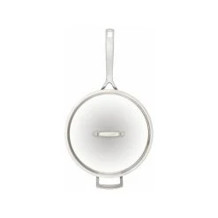 Le Creuset Classic Stainless Steel Sauté Pan With Lid -Kitchenware Sales Shop ssc5100 28 3