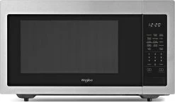 Whirlpool WMC30516HZ 1.6 Cu. Ft. Countertop Microwave 1,200 W - Finger Print Resistant