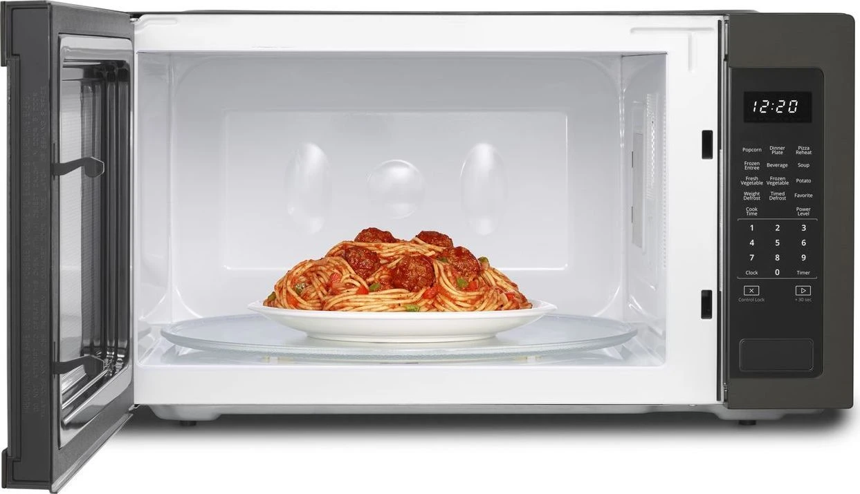 Whirlpool WMC50522HV 24" 2.2 Cu. Ft. Countertop Or Built In Microwave - Black Stainless Steel 5 Whirlpool WMC50522HV 24" 2.2 Cu. Ft. Countertop Or Built In Microwave - Black Stainless Steel - Image 5