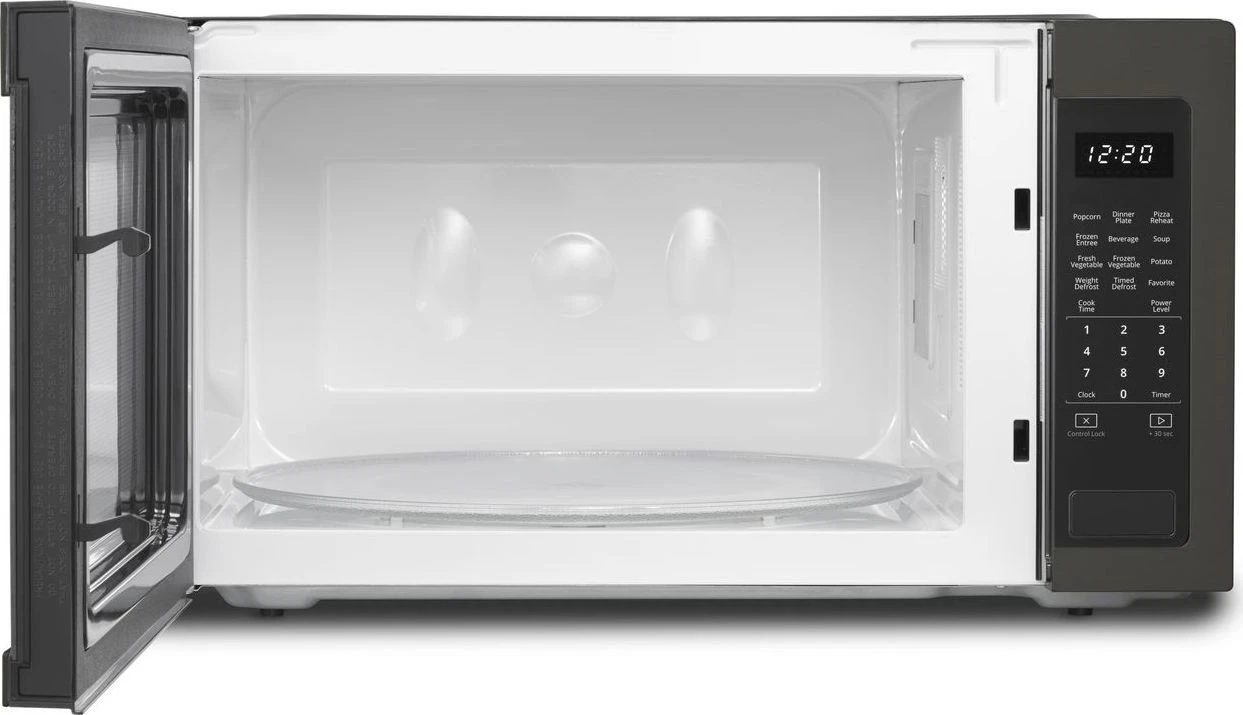 Whirlpool WMC50522HV 24" 2.2 Cu. Ft. Countertop Or Built In Microwave - Black Stainless Steel 4 Whirlpool WMC50522HV 24" 2.2 Cu. Ft. Countertop Or Built In Microwave - Black Stainless Steel - Image 4