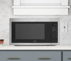 Whirlpool WMC50522HZ 24" 2.2 Cu. Ft. Countertop Or Built In Microwave - Stainless Steel -Kitchenware Sales Shop whirlpool wmc50522hz 4
