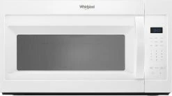 Whirlpool WMH31017HW 1.7 Cu. Ft. Over-the-Range Microwave, Vent - White