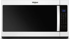 Whirlpool WMH53521HW 2.1 Cu. Ft. Over The Range Microwave, Steam Cooking - White