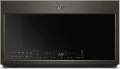 Whirlpool WMH78019HV Convection, Steam Cooking Over The Range Microwave - Black Stainless