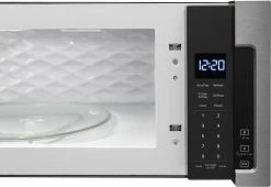 Whirlpool WML55011HS 30" Low Profile Microwave, Vent Hood - 400 CFM, Stainless Steel -Kitchenware Sales Shop whirlpool wml55011hs 2